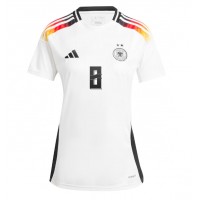 Dres Nemecko Toni Kroos #8 Domáci pre Ženy ME 2024 Krátky Rukáv